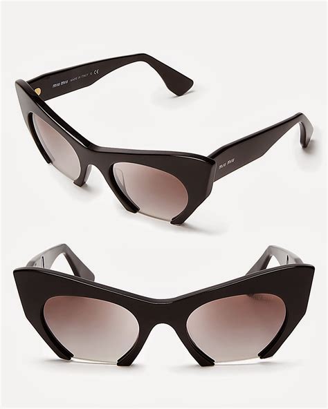 miu miu eyeglasses|miu cat eye sunglasses.